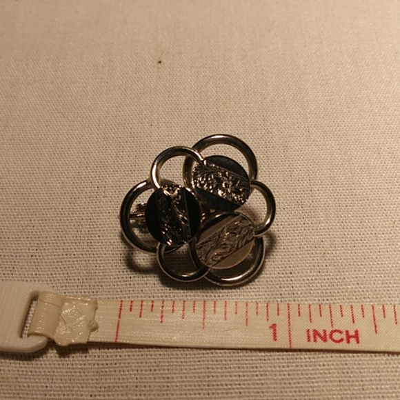 Vintage Sarah Coventry Silver Tone Bracelet & Clip Earring Set - Picture 9 of 9